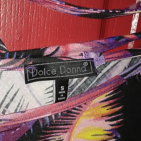 Multi colored dress size small - Picture 4 of 6